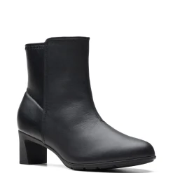 Clarks Women's , Neiley Jane Boot Black