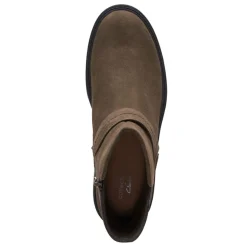 Online Clarks Women's , Opal Rose Boot Dark Olive