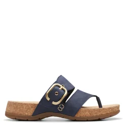 Sale Clarks Women's , Reileigh Park Sandal Navy