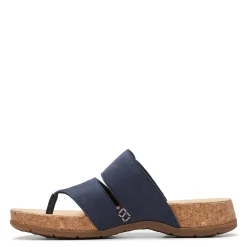 Sale Clarks Women's , Reileigh Park Sandal Navy