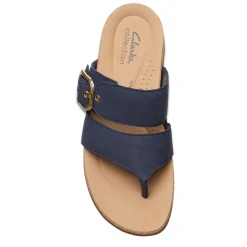 Sale Clarks Women's , Reileigh Park Sandal Navy
