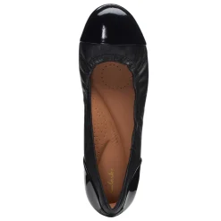 Best Clarks Women's , Rena Jazz Flat Black