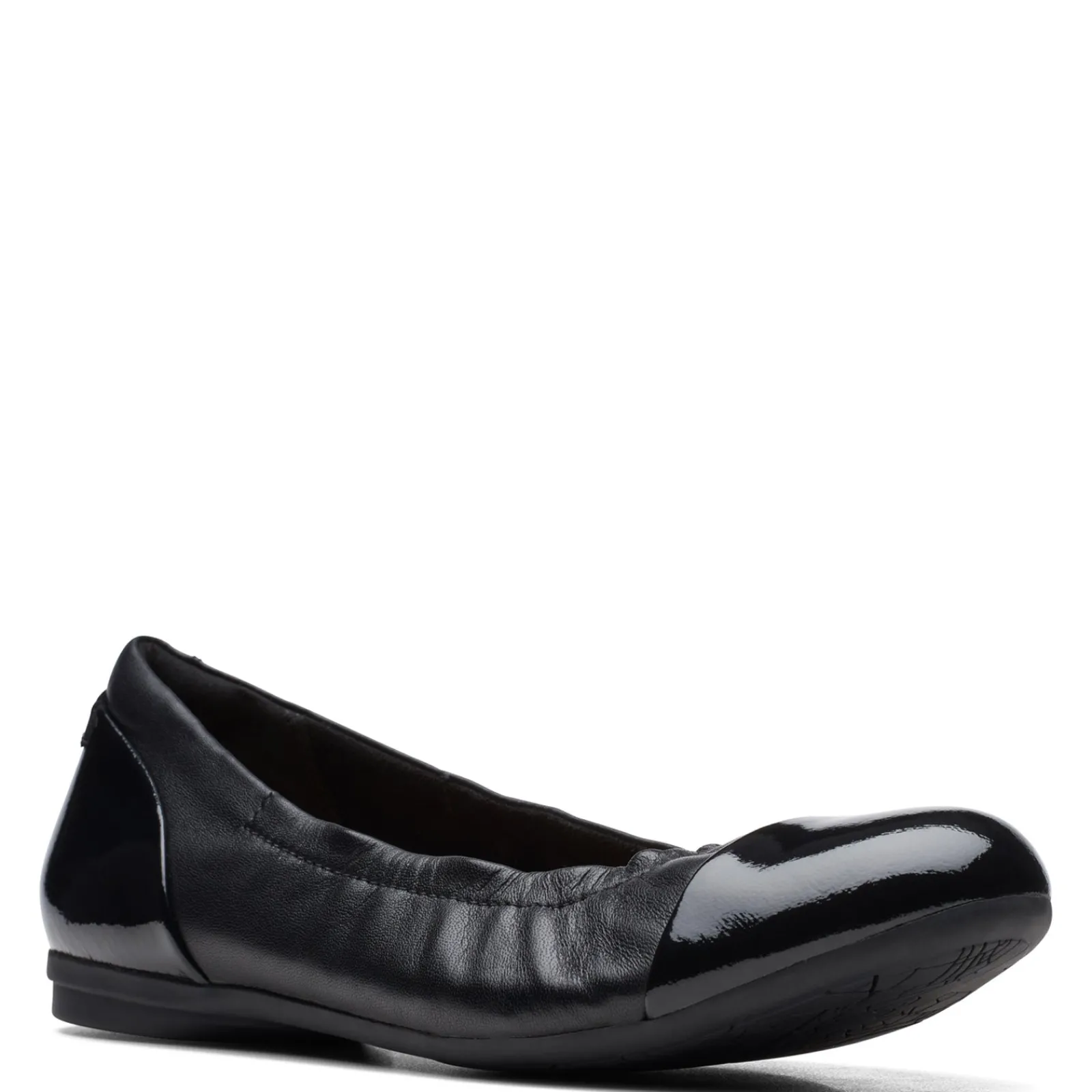 Online Clarks Women's , Rena Jazz Flat Black