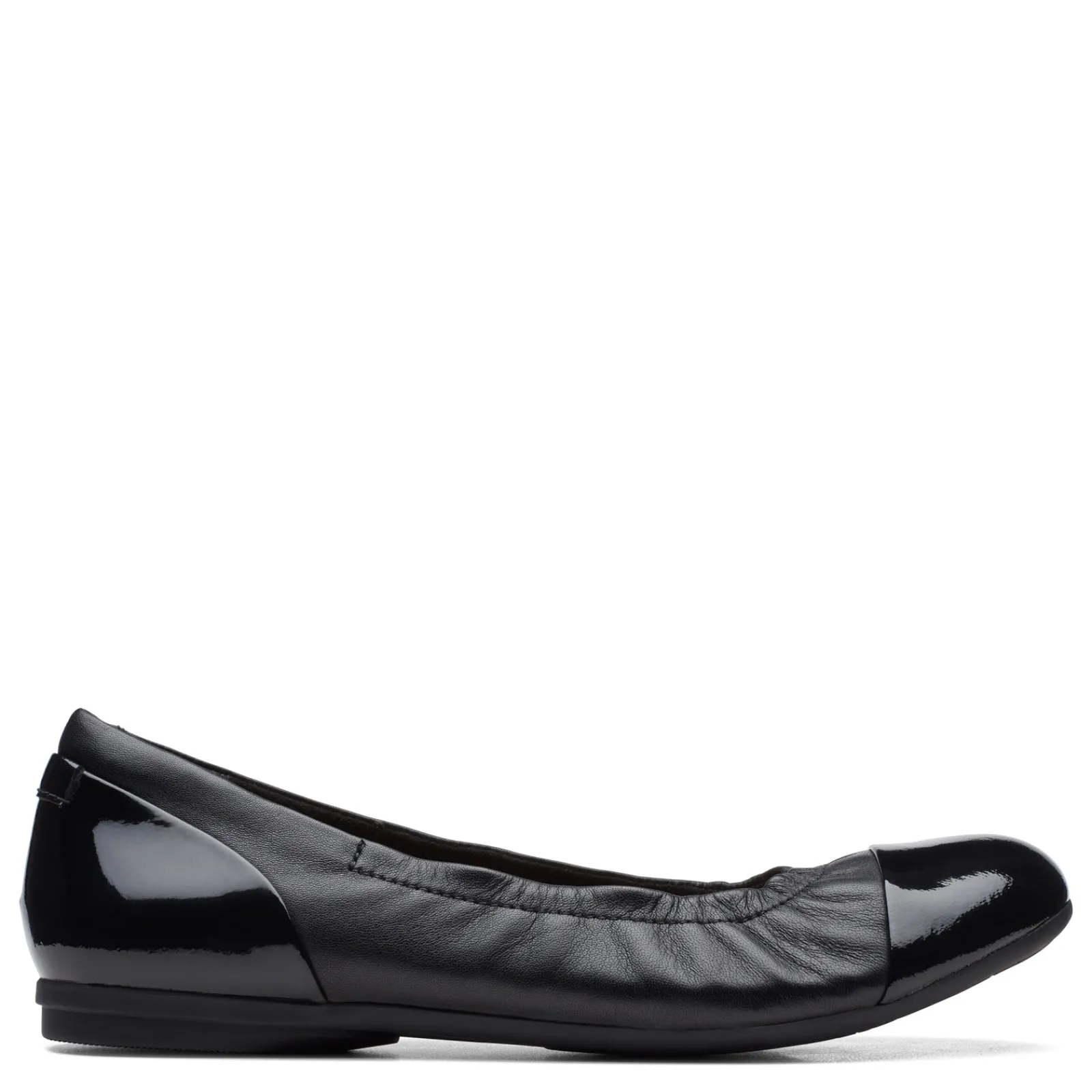 Online Clarks Women's , Rena Jazz Flat Black