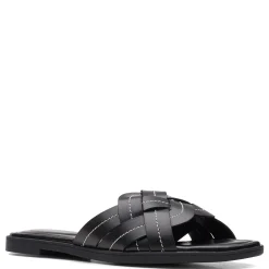 Clarks Women's , Reyna Weave Sandal Black