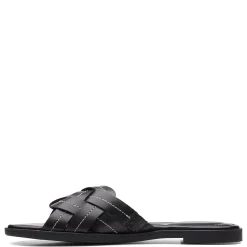 Clarks Women's , Reyna Weave Sandal Black