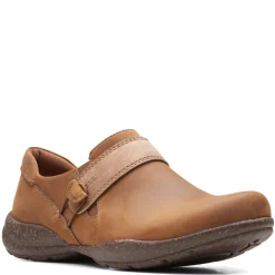 New Clarks Women's , Roseville Dot Slip-On Tan
