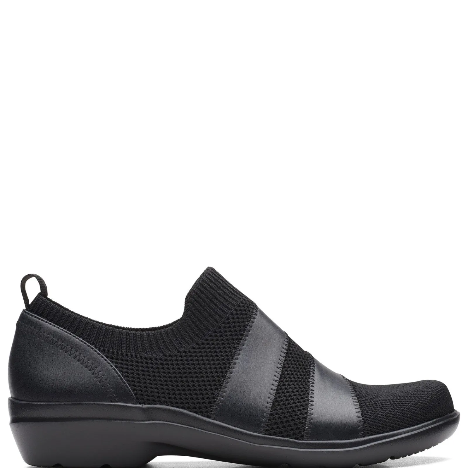 Online Clarks Women's , Sashlyn Edge Slip-On Black
