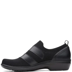 Online Clarks Women's , Sashlyn Edge Slip-On Black