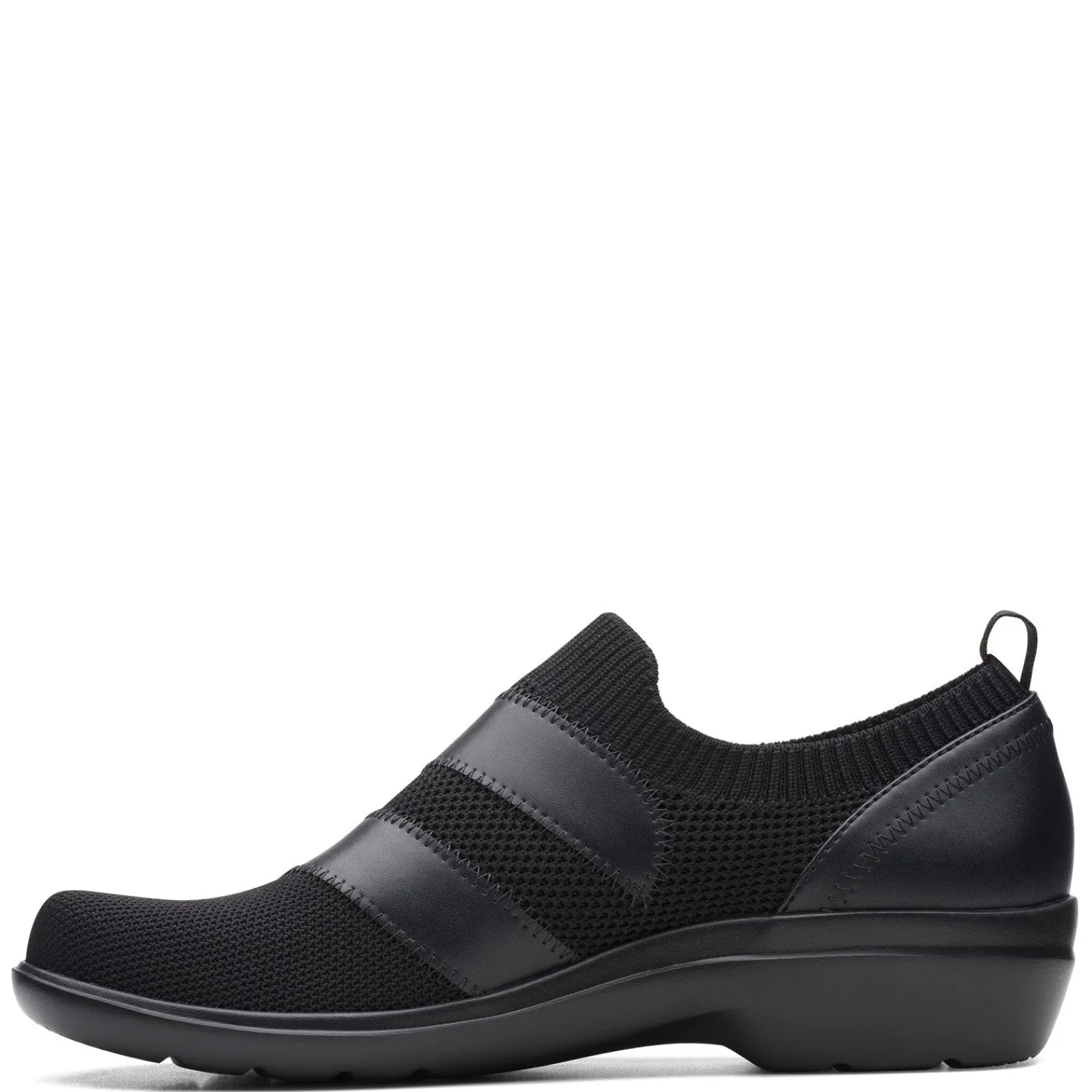 Online Clarks Women's , Sashlyn Edge Slip-On Black