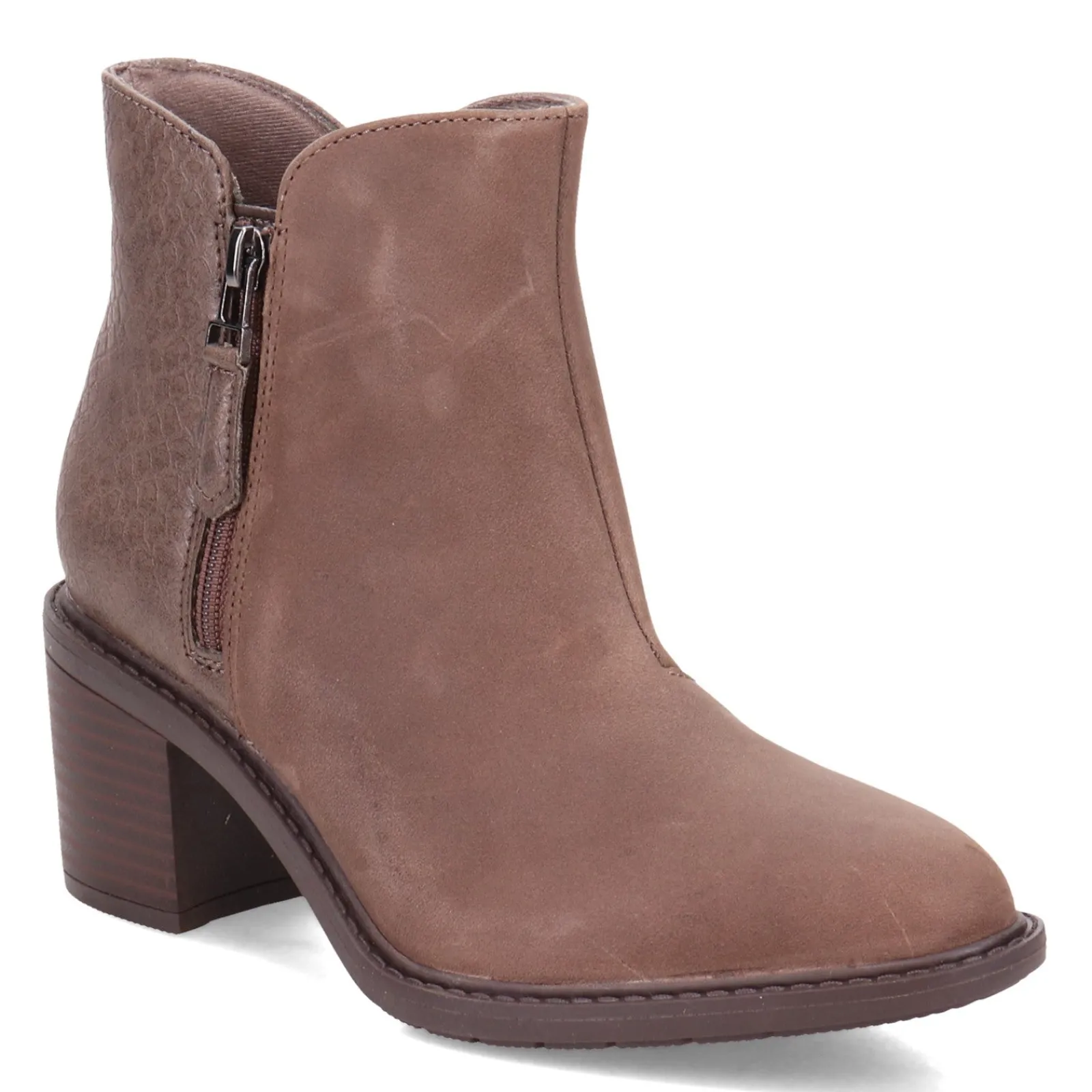 Online Clarks Women's , Scene Zip Boot Taupe