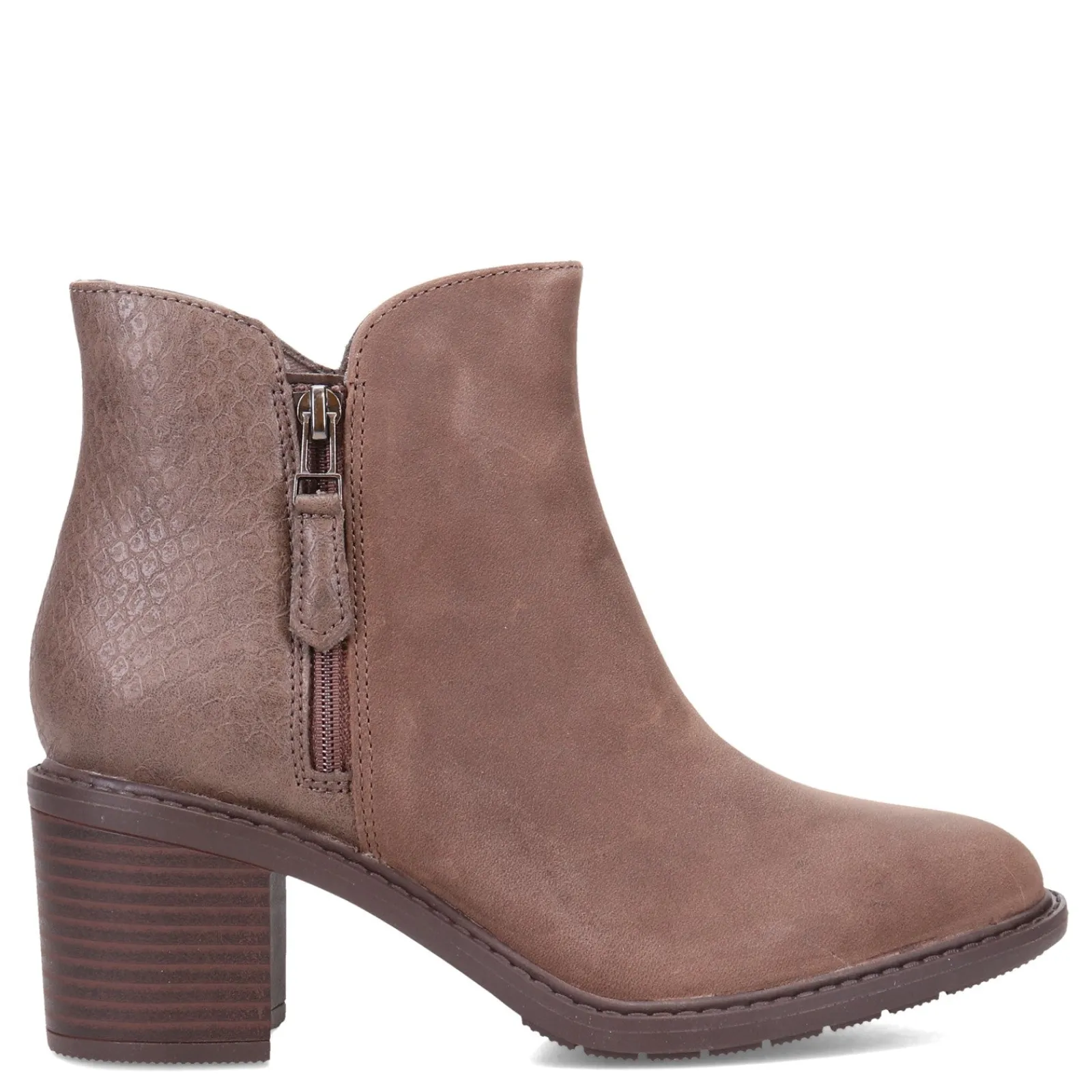 Online Clarks Women's , Scene Zip Boot Taupe