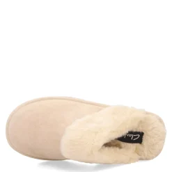 Clarks Women's , Scuff Slipper Natural