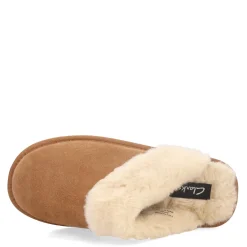 Outlet Clarks Women's , Scuff Slipper Cinnamon