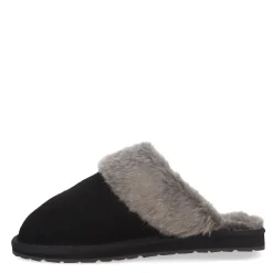New Clarks Women's , Scuff Slipper Black