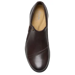 New Clarks Women's , Suttyn Zip Bootie Chocolate