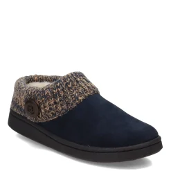 New Clarks Women's , Sweater Collar Slipper Clog Navy
