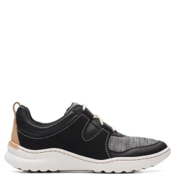 Sale Clarks Women's , Teagan Lace Sneaker Black