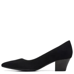 New Clarks Women's , Teresa Step Pump Black Suede