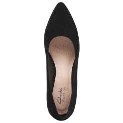 New Clarks Women's , Teresa Step Pump Black Suede
