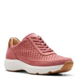 Sale Clarks Women's , Tivoli Grace Sneaker Dusty Rose Nubuck