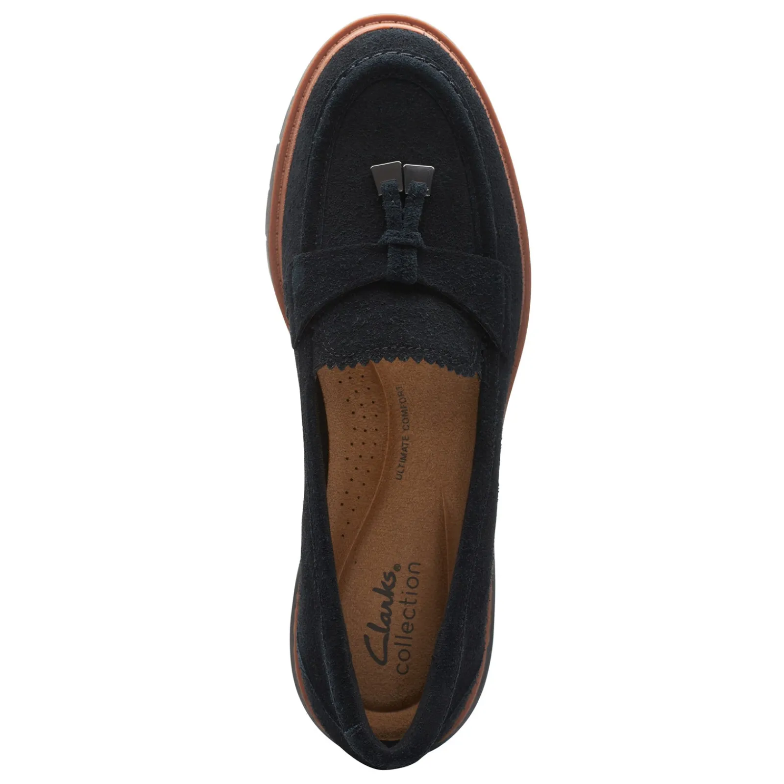 New Clarks Women's , Westlynn Bella Loafer Black Suede