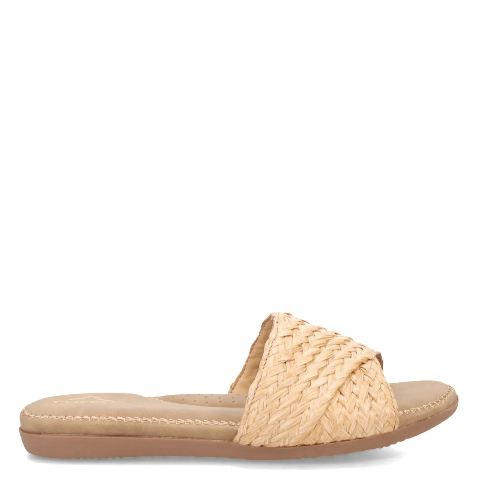 Best Cliffs by White Mountain Women's , Flawless Sandal Natural