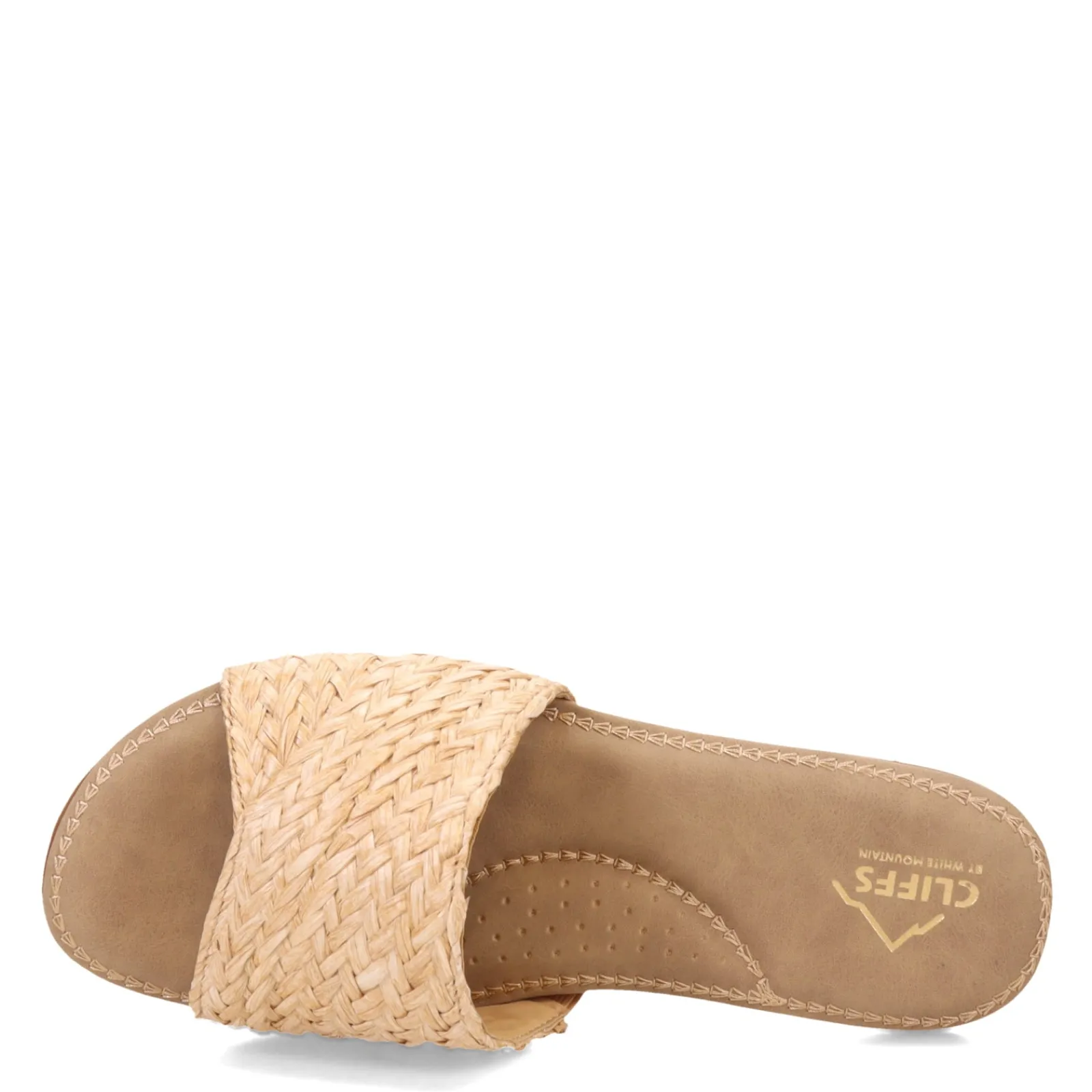 Best Cliffs by White Mountain Women's , Flawless Sandal Natural