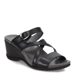 Dansko Women's , Ana Sandal Black