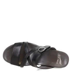 Dansko Women's , Ana Sandal Black