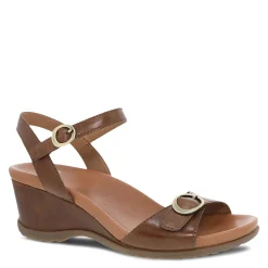 Hot Dansko Women's , Arielle Sandal Tan Glazed Leather