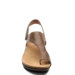 Dansko Women's , Reece Thong Sandal Stone Waxy Burnished