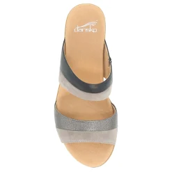 Online Dansko Women's , Theresa Sandal Black Multi Leather