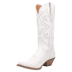 Discount Dingo Women's , Out West Boot White Smooth
