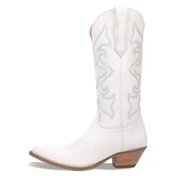 Discount Dingo Women's , Out West Boot White Smooth