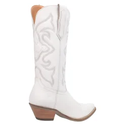 Discount Dingo Women's , Out West Boot White Smooth