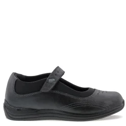 New Drew Shoes Women's Drew, Rose Mary Jane Black Leather