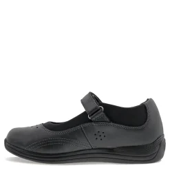 New Drew Shoes Women's Drew, Rose Mary Jane Black Leather
