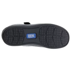 New Drew Shoes Women's Drew, Rose Mary Jane Black Leather