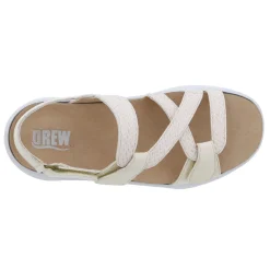 Online Drew Shoes Women's Drew, Serenity Sandal Cream