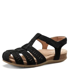 Hot Earth Women's , Birdy Sandal Black