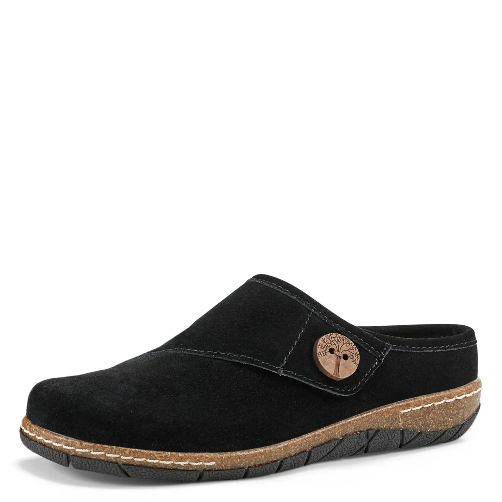 Sale Earth Origins Women's Earth, Ezra Clog Black Suede