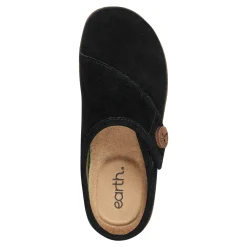 Sale Earth Origins Women's Earth, Ezra Clog Black Suede