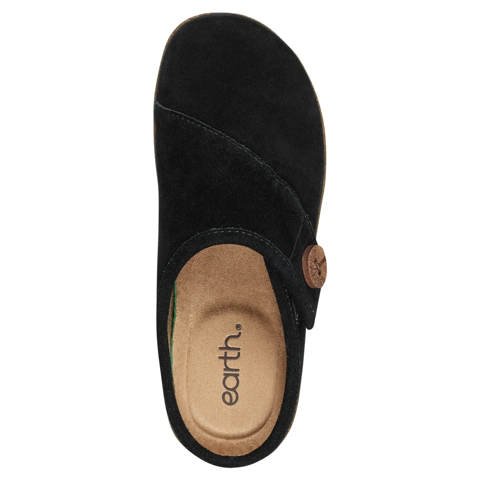 Sale Earth Origins Women's Earth, Ezra Clog Black Suede