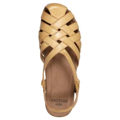 Discount Earth Origins Women's , Berri Sandal Yellow