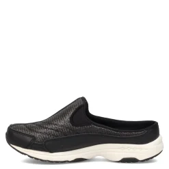 New Easy Spirit Women's , Traveltime Classic Clog Black Woven