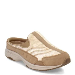 Outlet Easy Spirit Women's , Traveltime Clog Light Natural / Velvet
