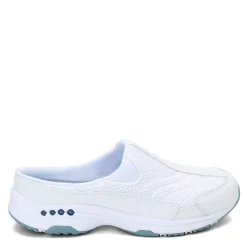 Clearance Easy Spirit Women's , Traveltime Classic Clog White / Light Blue
