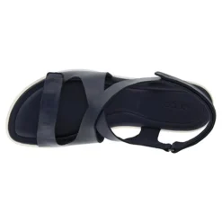 Best ECCO Women's , Felicia Cross Sandal Blue