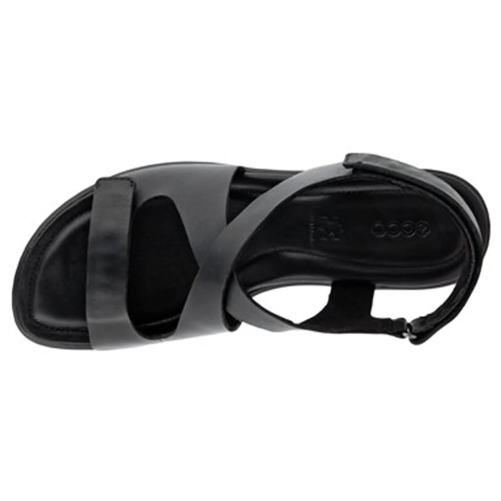 Outlet ECCO Women's , Felicia Cross Sandal Black